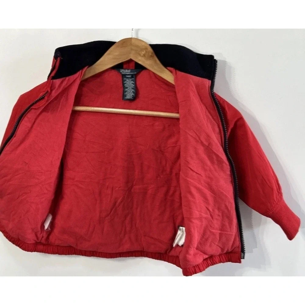 Baby Polo Ralph Lauren 2011 Team Racing Jacket Full Zip Big Pony Italy Flag 2 2T